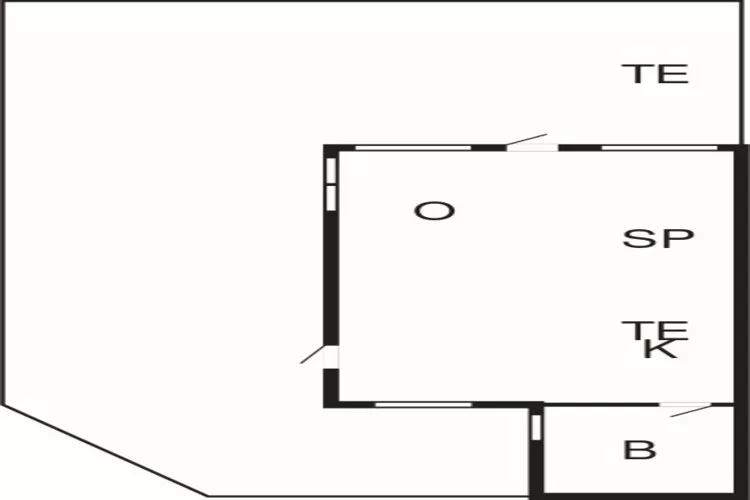 2 persoons vakantie huis in Bogense-By Traum-Plattegrond
