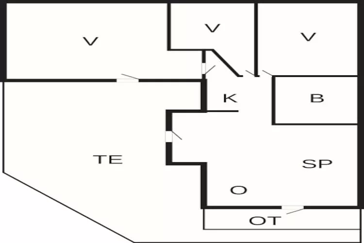 6 persoons vakantie huis in Thisted-By Traum-Plattegrond