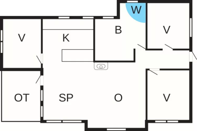 6 persoons vakantie huis in Tarm-By Traum-Plattegrond