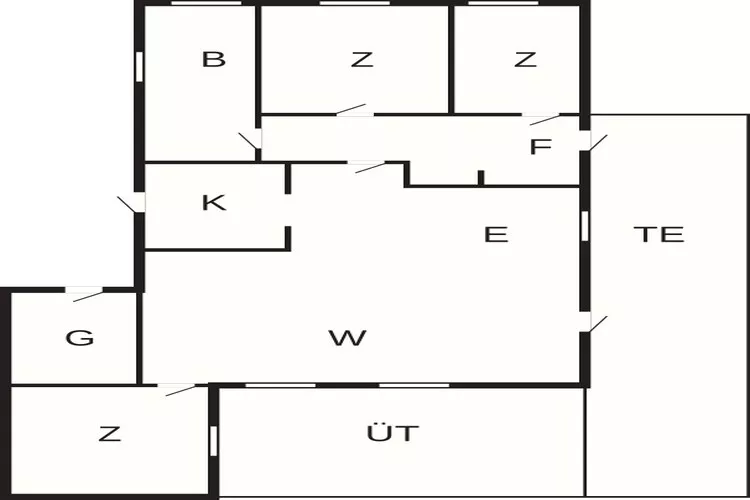 'VESTERVANG'-Plattegrond