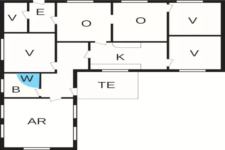 Sfeervolle retraite op Mando -- By Traum Ferienwohnungen-Plattegrond