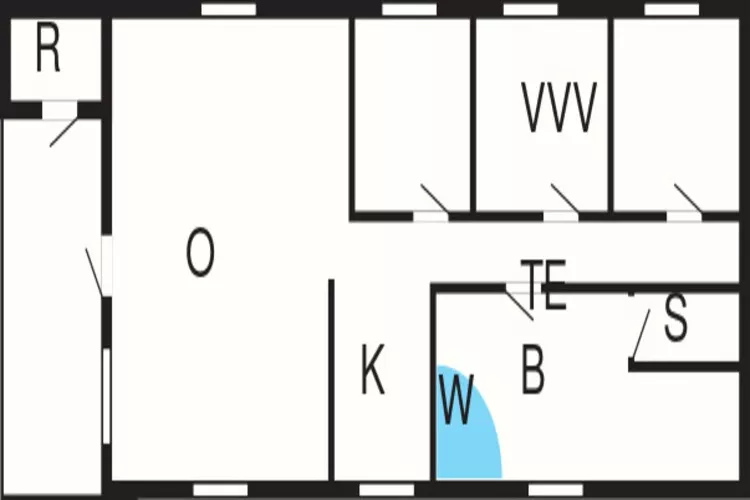 8 persoons vakantie huis in Oksbøl-By Traum-Plattegrond