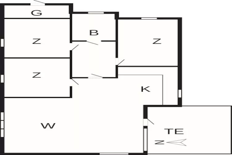 Kust ontsnapping met voorzieningen -- By Traum Ferienwohnungen-Plattegrond