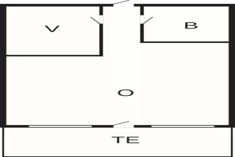 2 persoons vakantie huis in Ejstrupholm-By Traum-Plattegrond