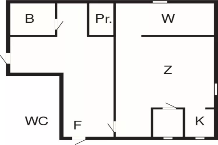 2 persoons vakantie huis in LYSEKIL-Plattegrond