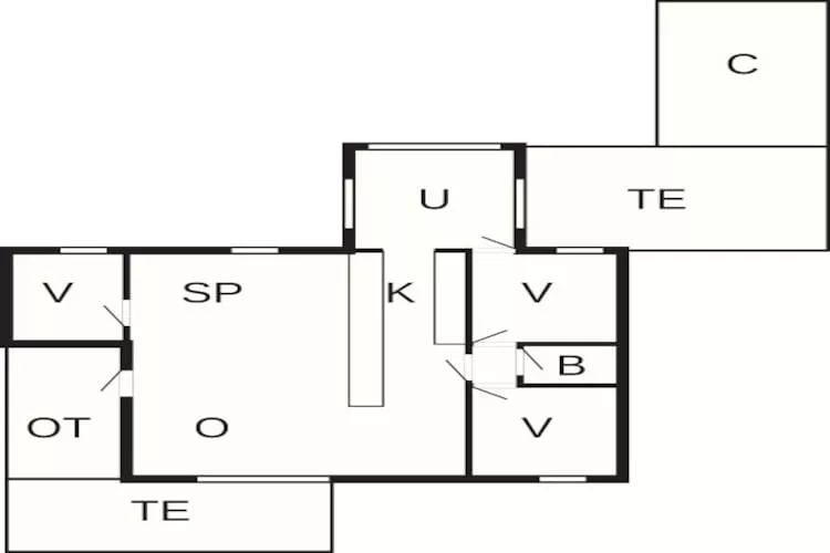 7 persoons vakantie huis in Ulfborg-By Traum-Plattegrond