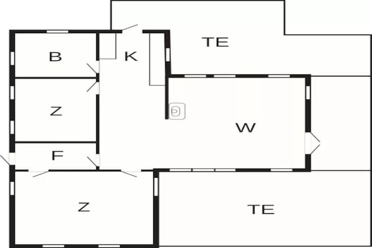 6 persoons vakantie huis in Storvorde-By Traum-Plattegrond