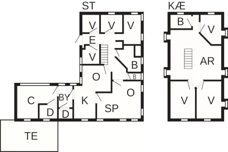 Luxe retraite met hottub -- By Traum Ferienwohnungen-Plattegrond