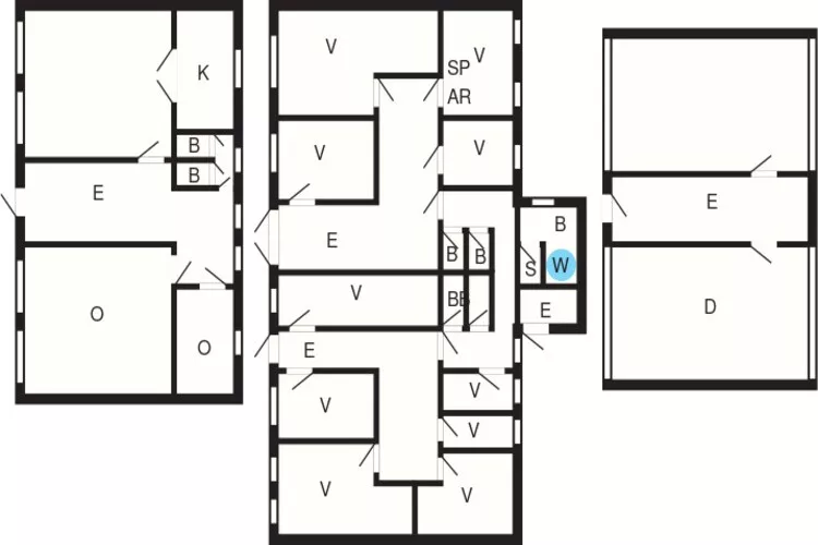 26 persoons vakantie huis in Roslev-By Traum-Plattegrond