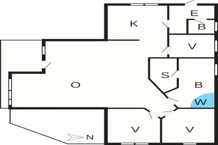 6 persoons vakantie huis in Vestervig-By Traum-Plattegrond