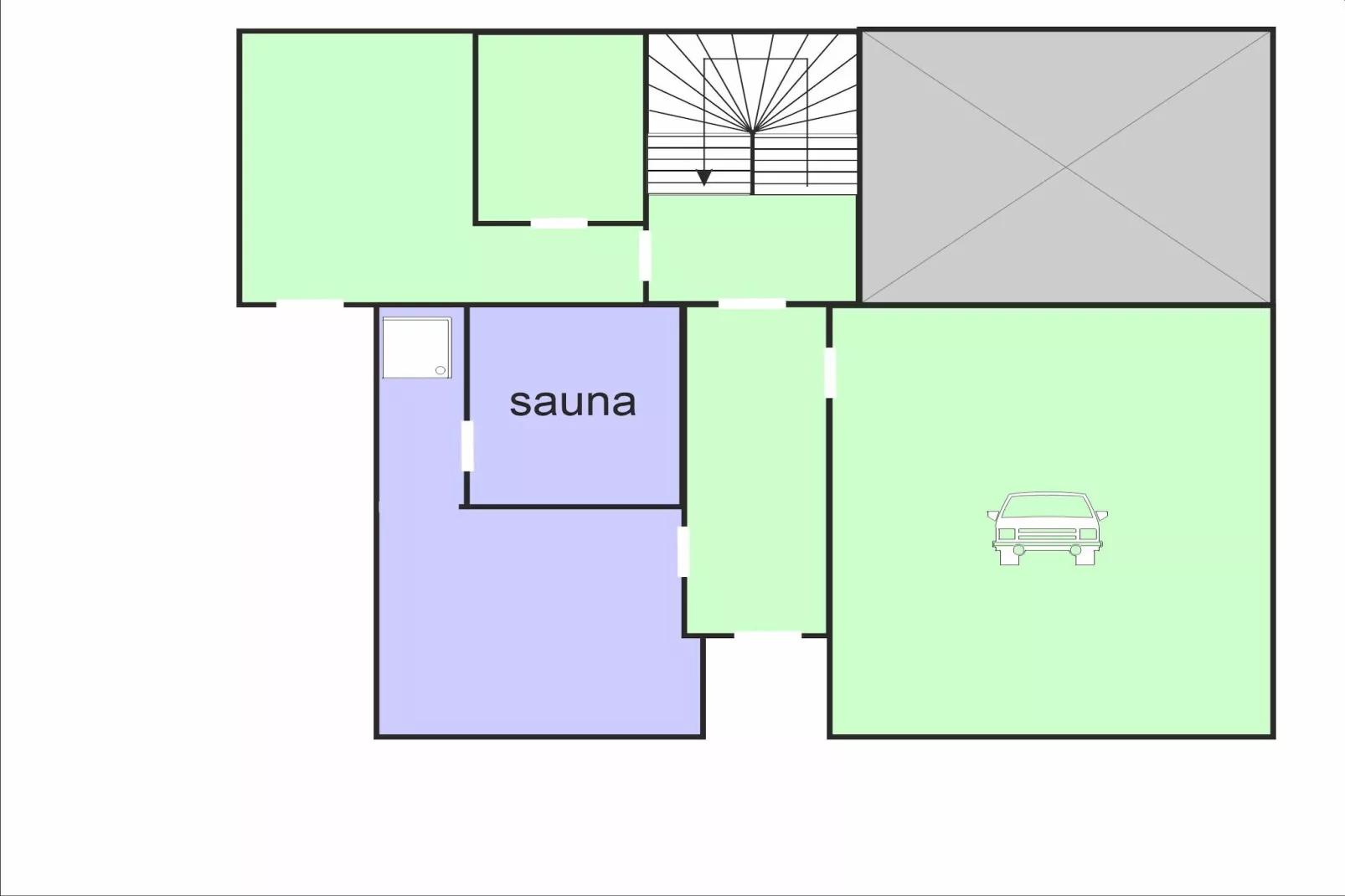 Chalet Teychenne Mungo-Plattegrond