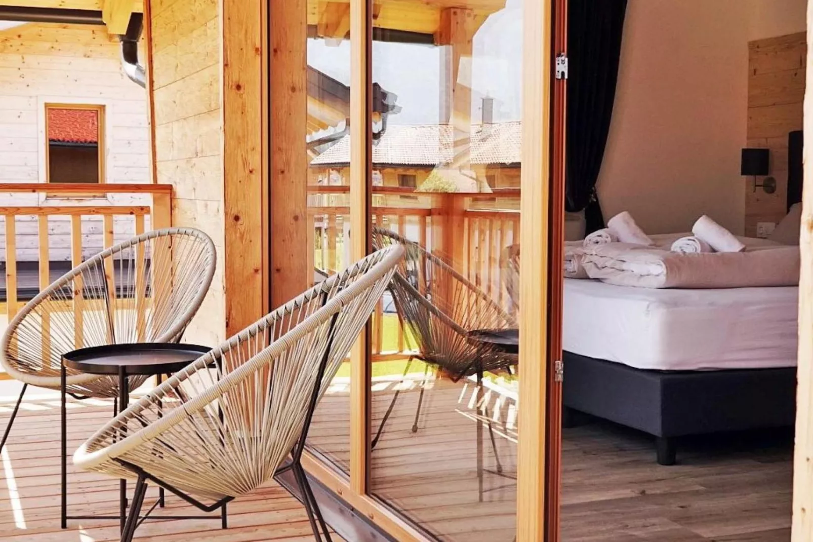 Inzell Chalets-Terrasbalkon