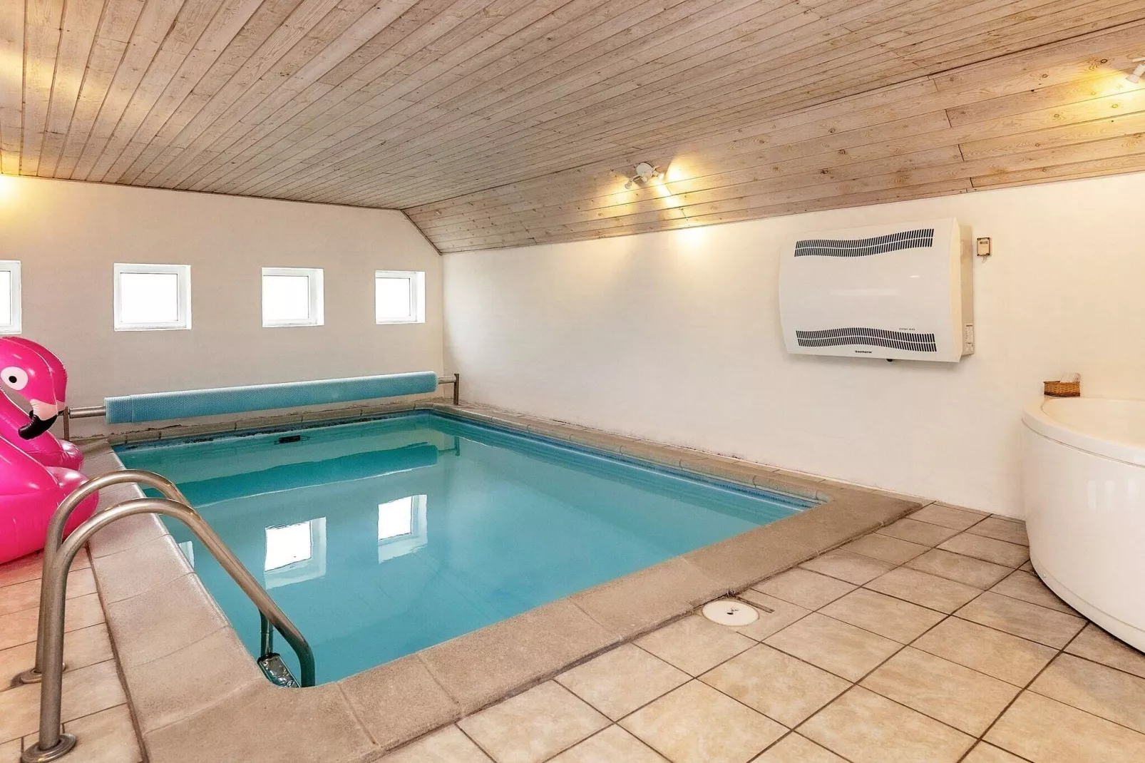 8 persoons vakantie huis in Blåvand-By Traum-Zwembad