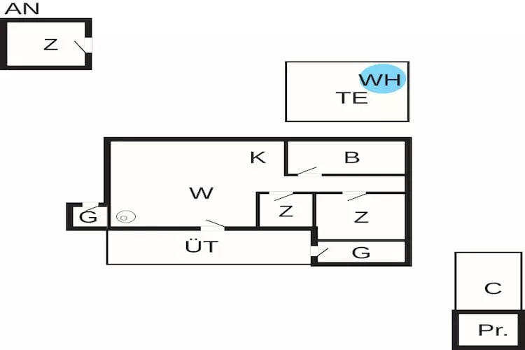 6 persoons vakantie huis in Vinderup-By Traum-Plattegrond