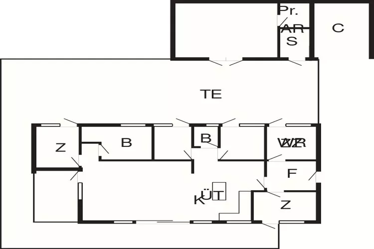 8 persoons vakantie huis in Jerup-By Traum-Plattegrond