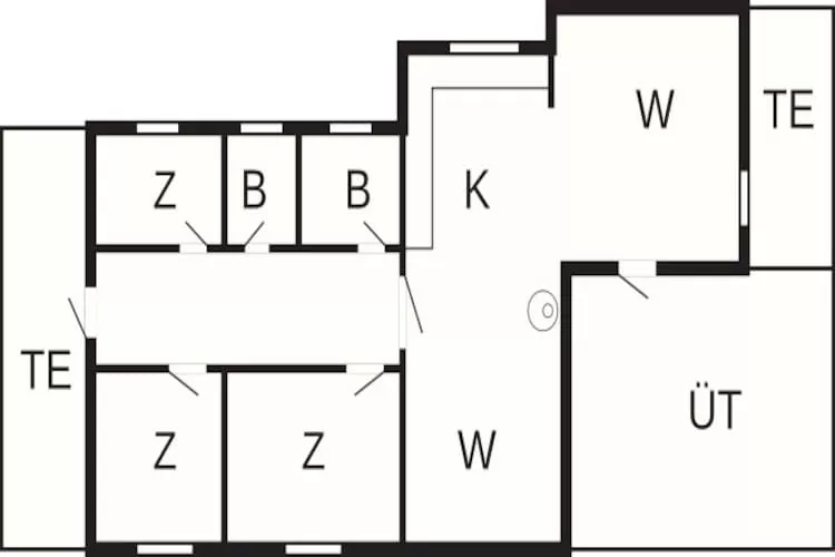 6 persoons vakantie huis in Væggerløse-By Traum-Plattegrond