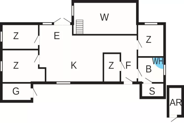 8 persoons vakantie huis in Saltum-By Traum-Plattegrond