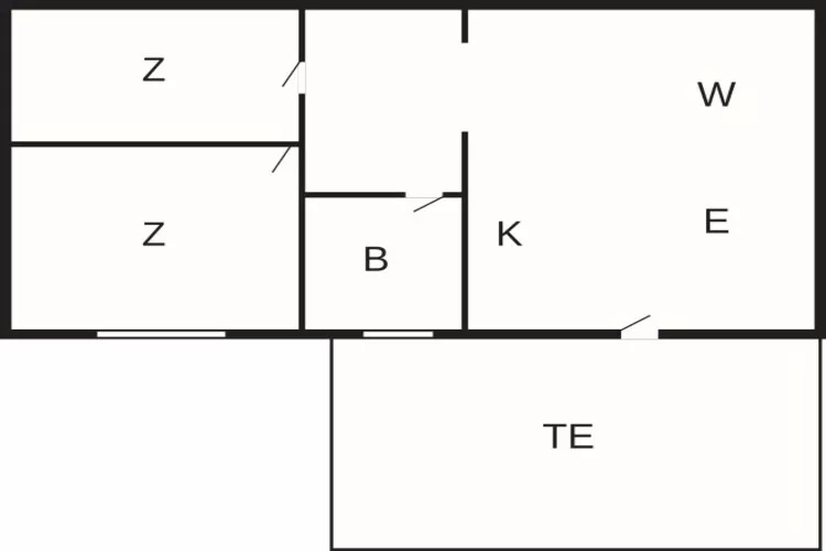 4 persoons vakantie huis in HORN-By Traum-Plattegrond