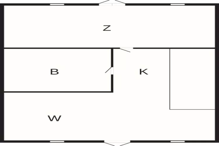 Centrale oase in Lokken -- By Traum Ferienwohnungen-Plattegrond