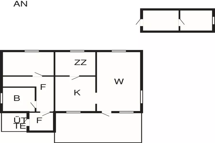 7 persoons vakantie huis in Rossfjordstraumen-Plattegrond