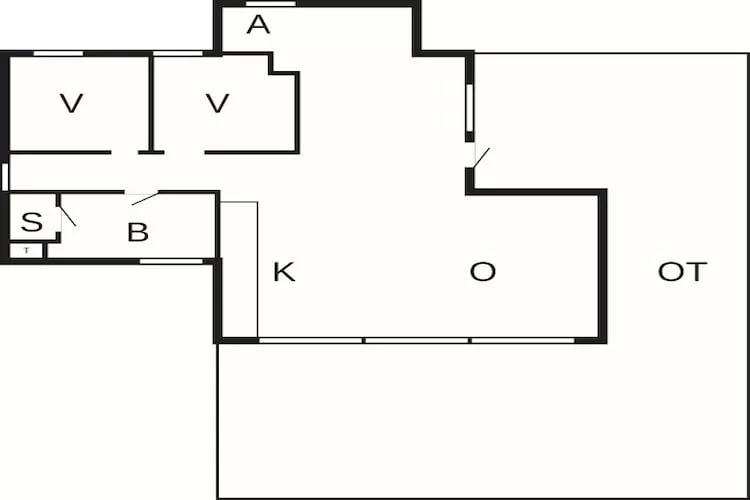 6 persoons vakantie huis in Løkken-By Traum-Plattegrond