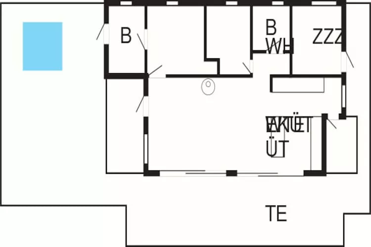 9 persoons vakantie huis in Væggerløse-By Traum-Plattegrond