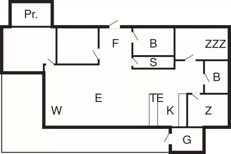 Luxe retraite in Romo -- By Traum Ferienwohnungen-Plattegrond