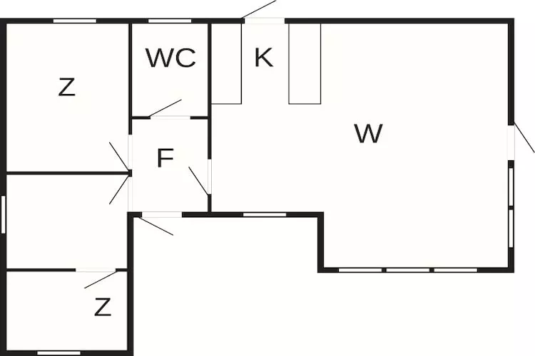 5 persoons vakantie huis in Føllenslev-By Traum-Plattegrond