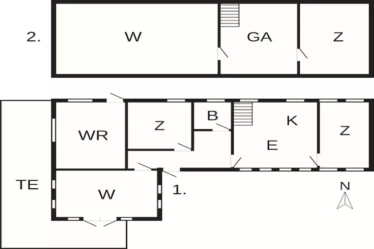 8 persoons vakantie huis in Nexø-By Traum-Plattegrond