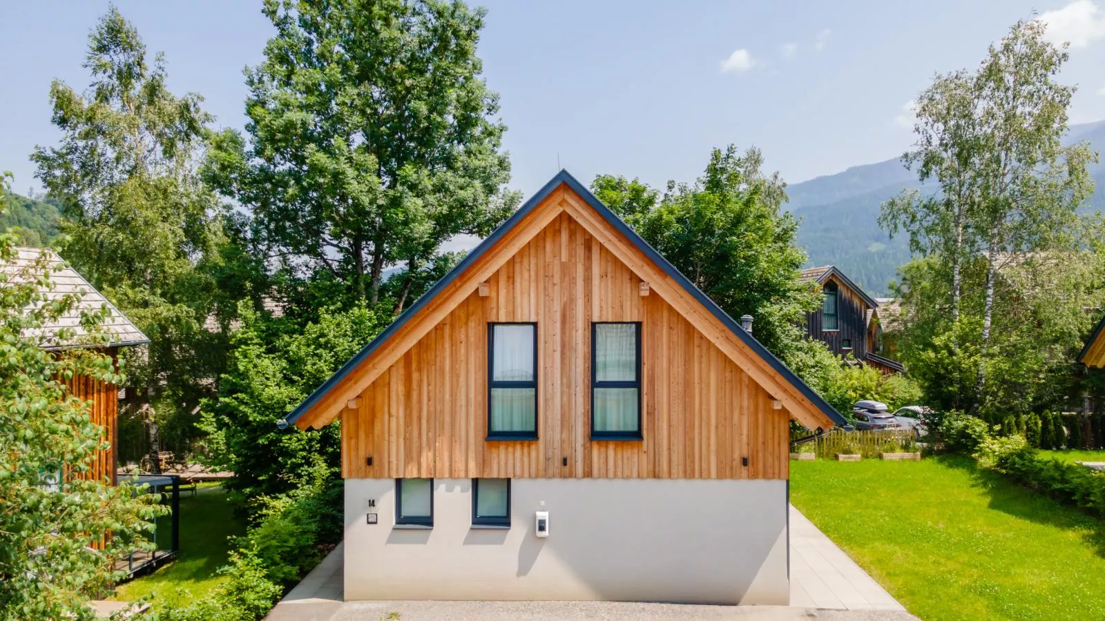 Mountain Chalet Luxx-Buitenkant zomer