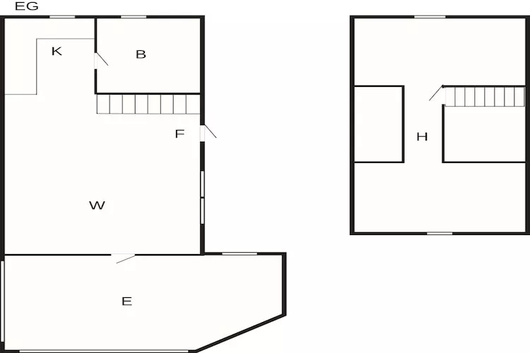 4 persoons vakantie huis in TRENSUM-By Traum-Plattegrond