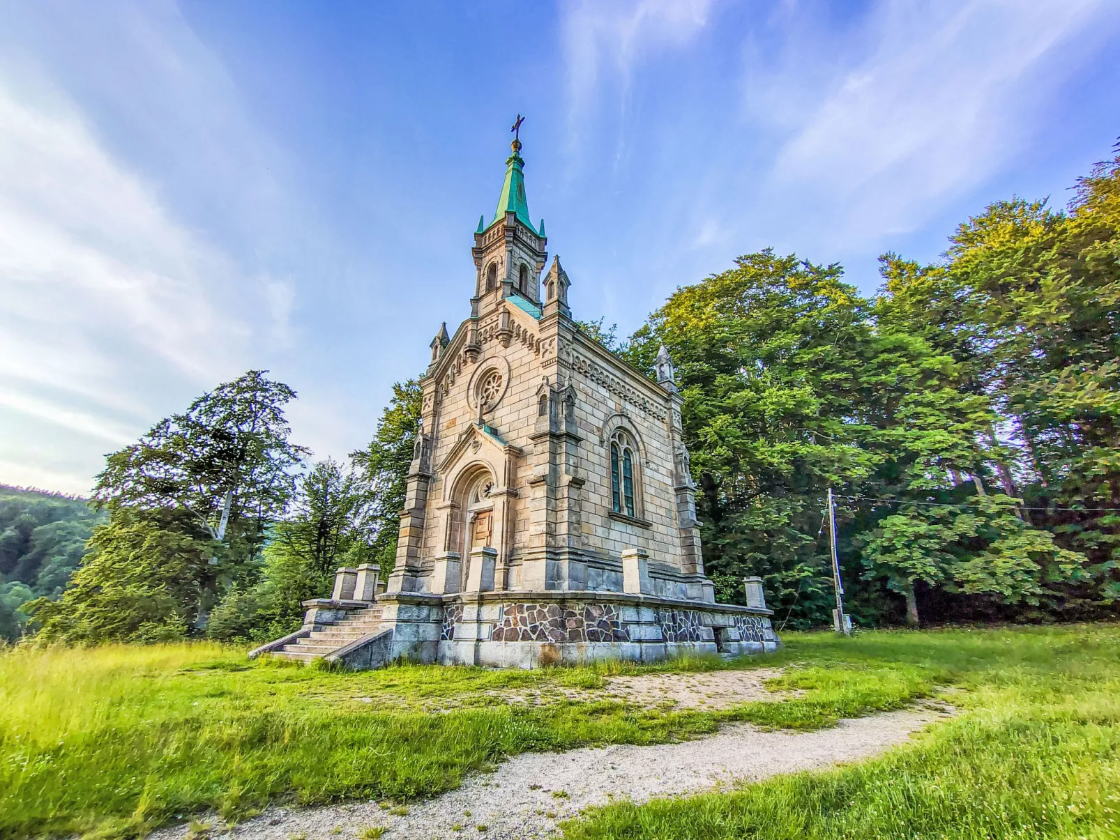 Mumlavský vodopád-Omgeving