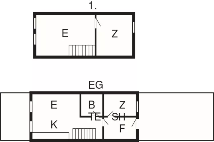 5 persoons vakantie huis in Nibe-By Traum-Plattegrond
