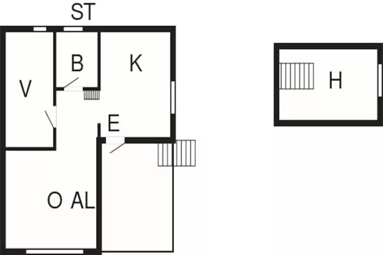 5 persoons vakantie huis in BREDARED-By Traum-Plattegrond