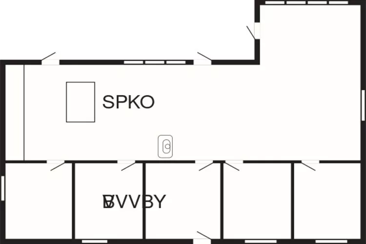 8 persoons vakantie huis in Vemb-Plattegrond