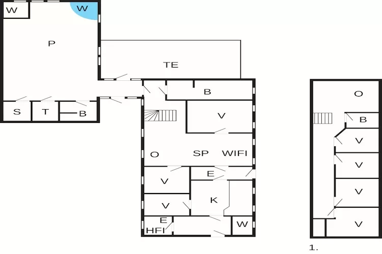 16 persoons vakantie huis in Haderslev-By Traum-Plattegrond