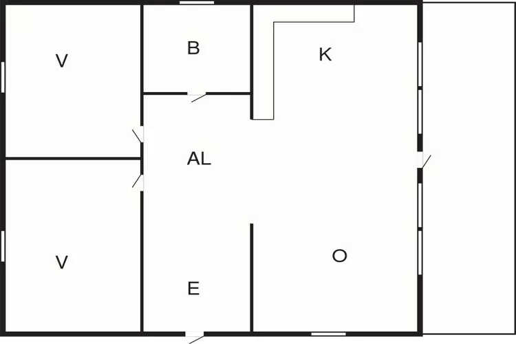 4 persoons vakantie huis in Hållnäs-By Traum-Plattegrond