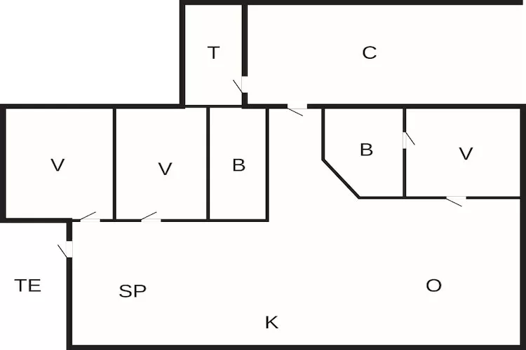 4 persoons vakantie huis in Gilleleje-By Traum-Plattegrond