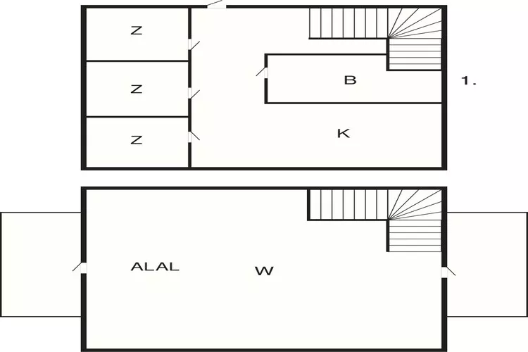 6 persoons vakantie huis in Harboøre-By Traum-Plattegrond