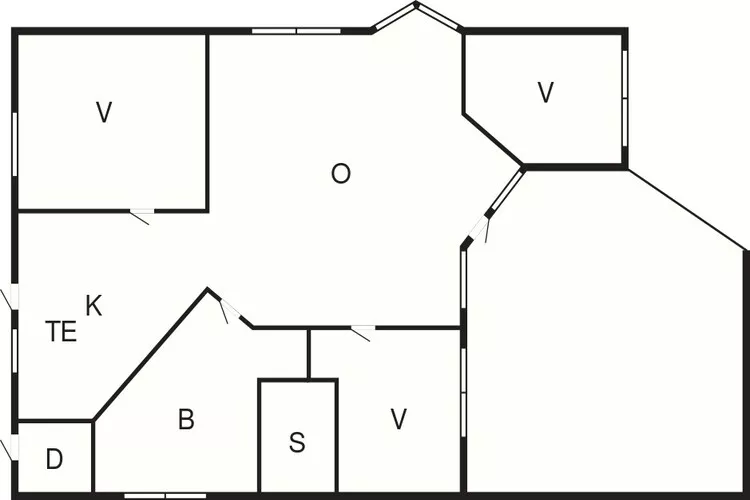 6 persoons vakantie huis in Græsted-By Traum-Plattegrond