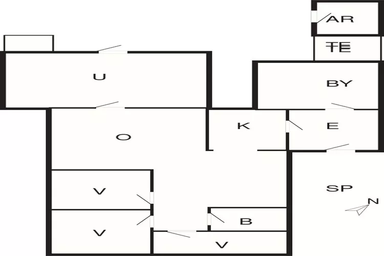 6 persoons vakantie huis in Skals-By Traum-Plattegrond