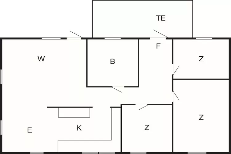 6 persoons vakantie huis in ED-By Traum-Plattegrond