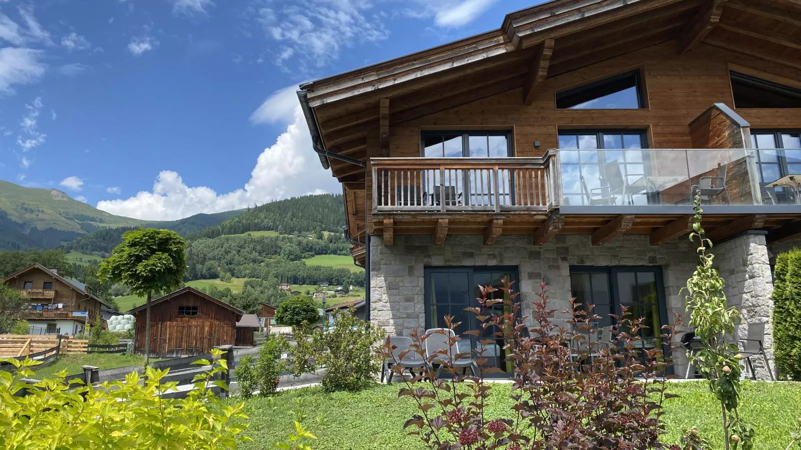 Green Garden Lodge A2 Walchen-Kaprun-Buitenkant zomer