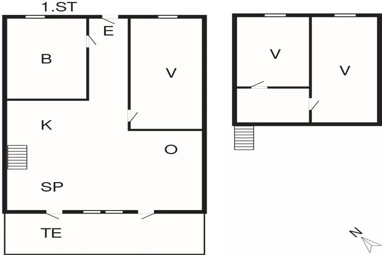 6 persoons vakantie huis in Vestervig-By Traum-Plattegrond