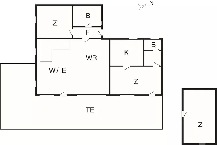 4 sterren vakantie huis in Præstø-By Traum-Plattegrond