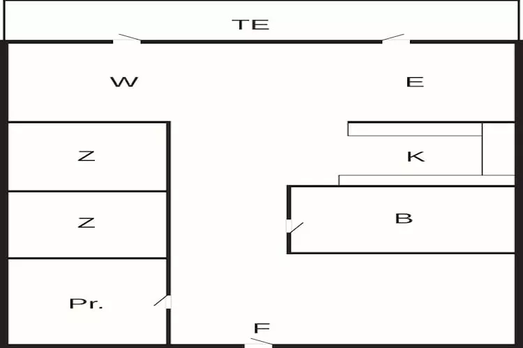 4 persoons vakantie huis in Fjerritslev-By Traum-Plattegrond