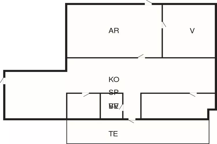 4 sterren vakantie huis in Gedsted-By Traum-Plattegrond