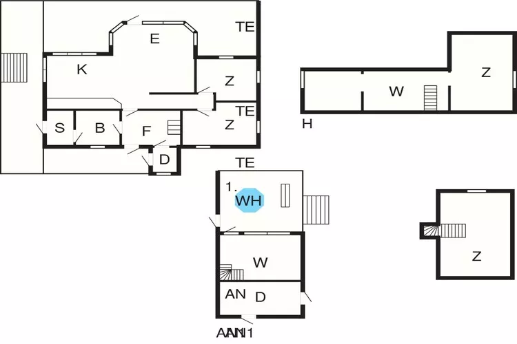 4 sterren vakantie huis in Storsteinnes-Plattegrond