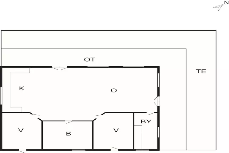 5 sterren vakantie huis in Hadsund-Plattegrond