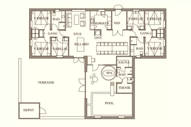 Luxe retraite met zwembad -- By Traum Ferienwohnungen-Plattegrond